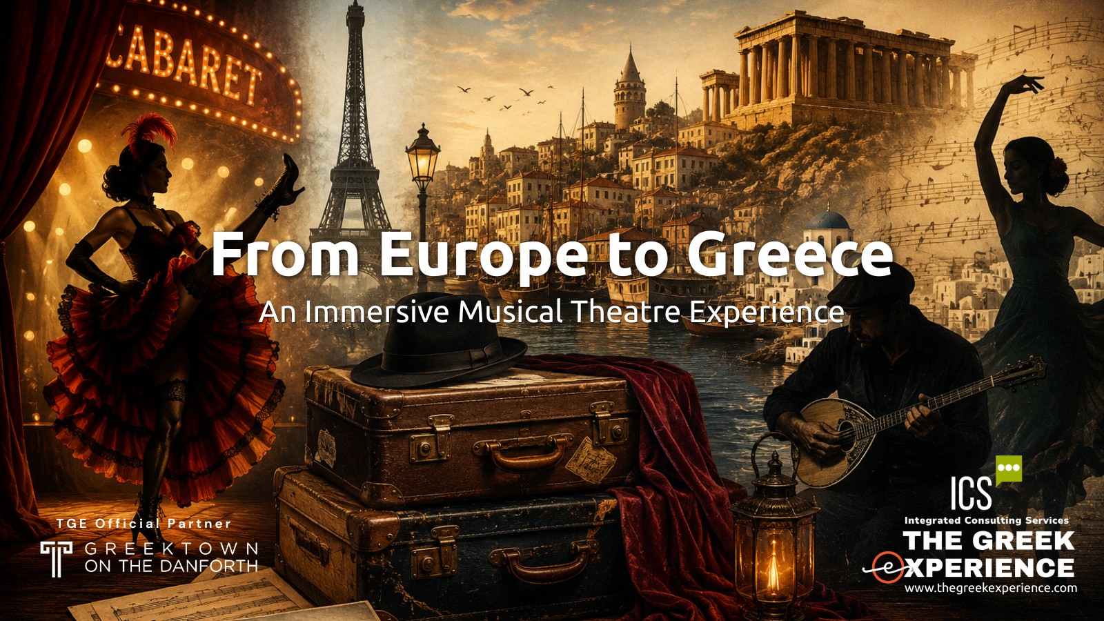 From Europe to Greece: An Immersive Musical Theatre Experience