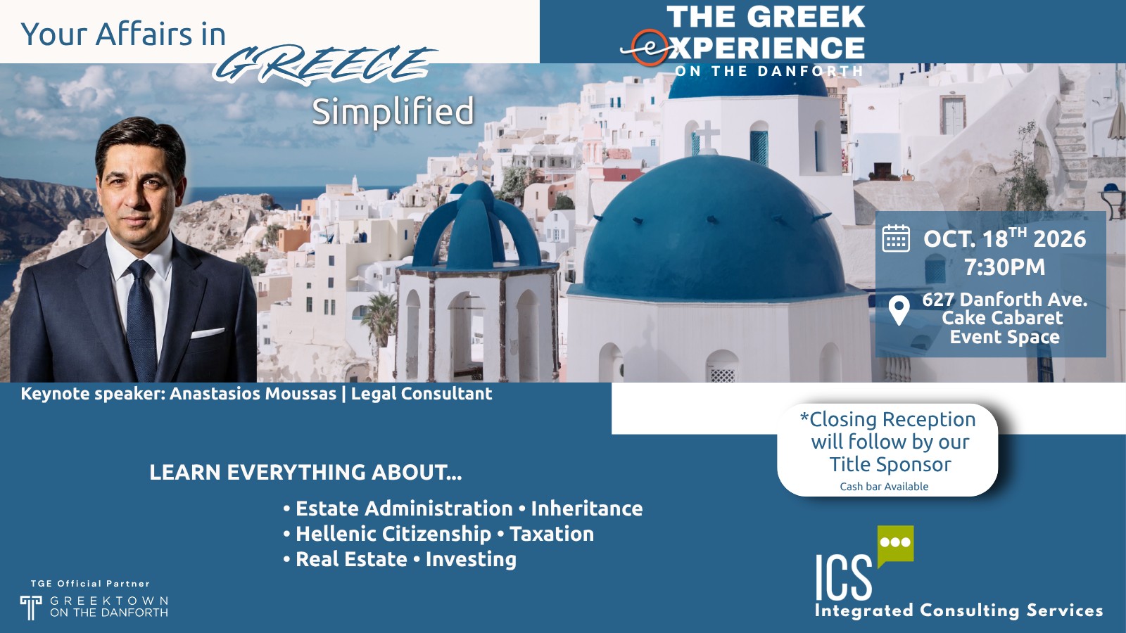 Cover image for Your Greek Affairs Simplified - A Presentation by ICS