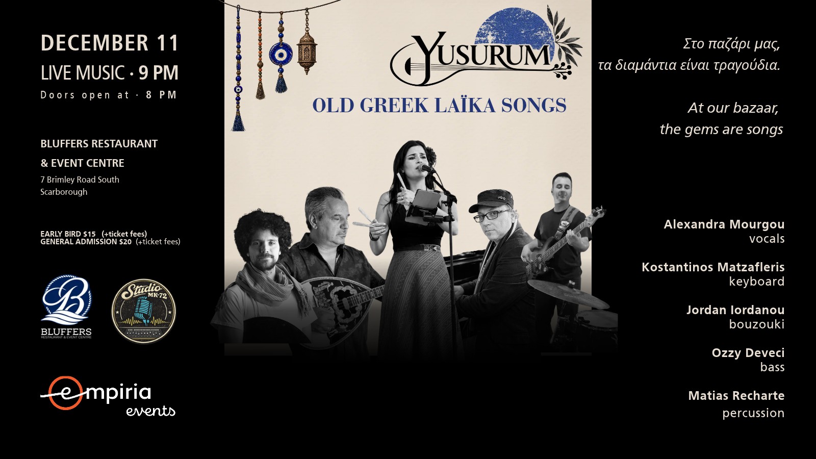 Cover image for Yusurum - Greek Live Music
